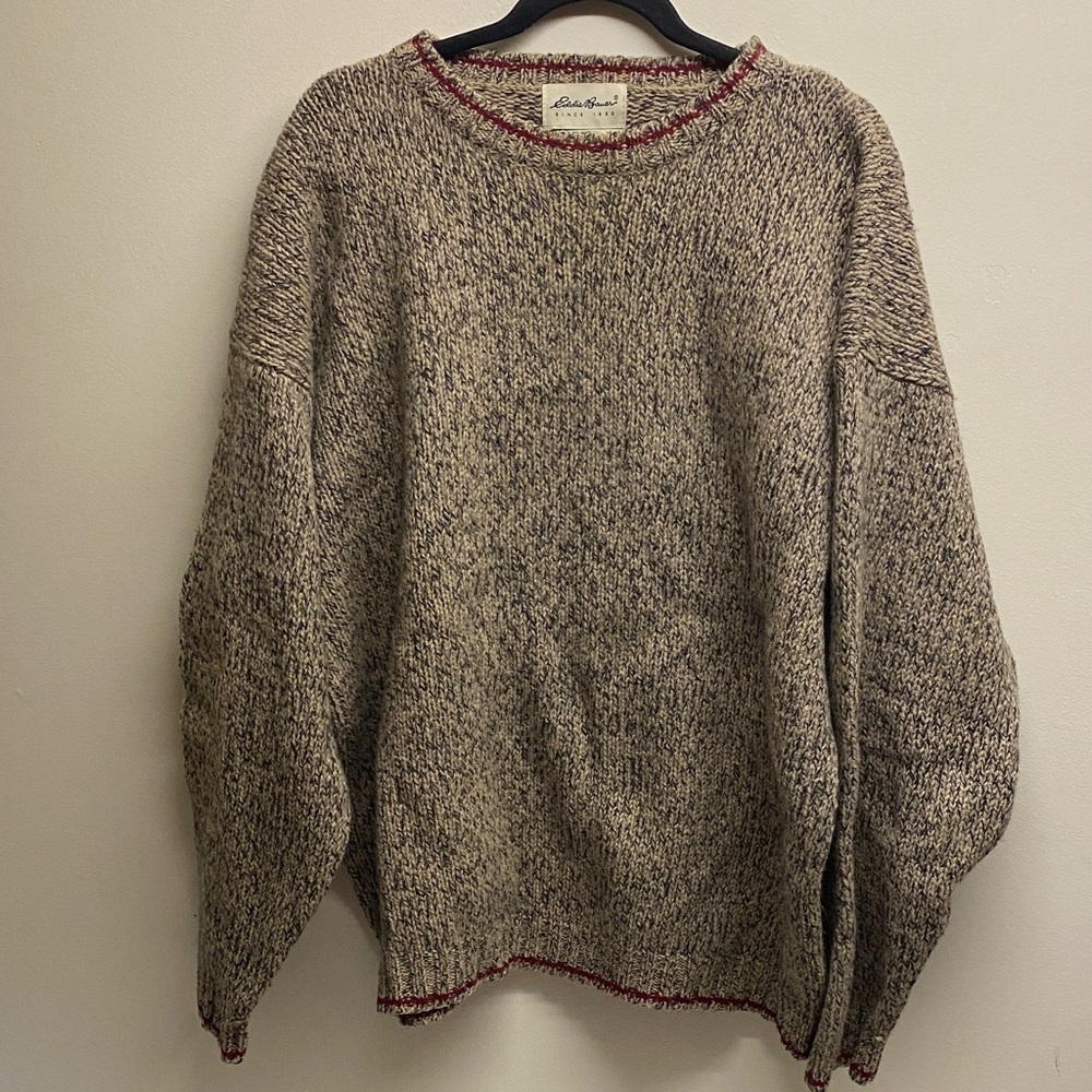 Eddie Bauer men’s wool sweater
